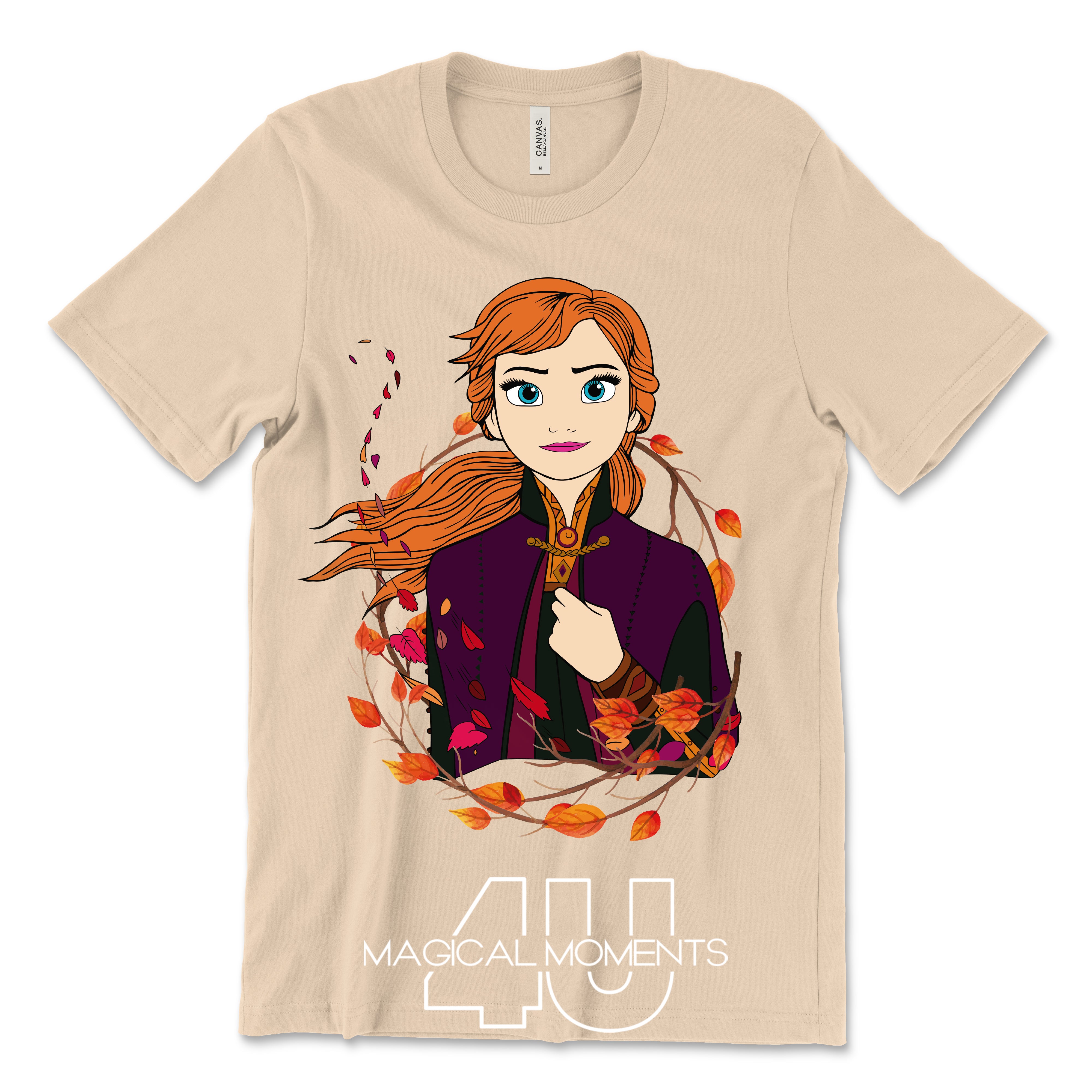 Frozen T-Shirt Design, Anna Fall Digital Download PNG File