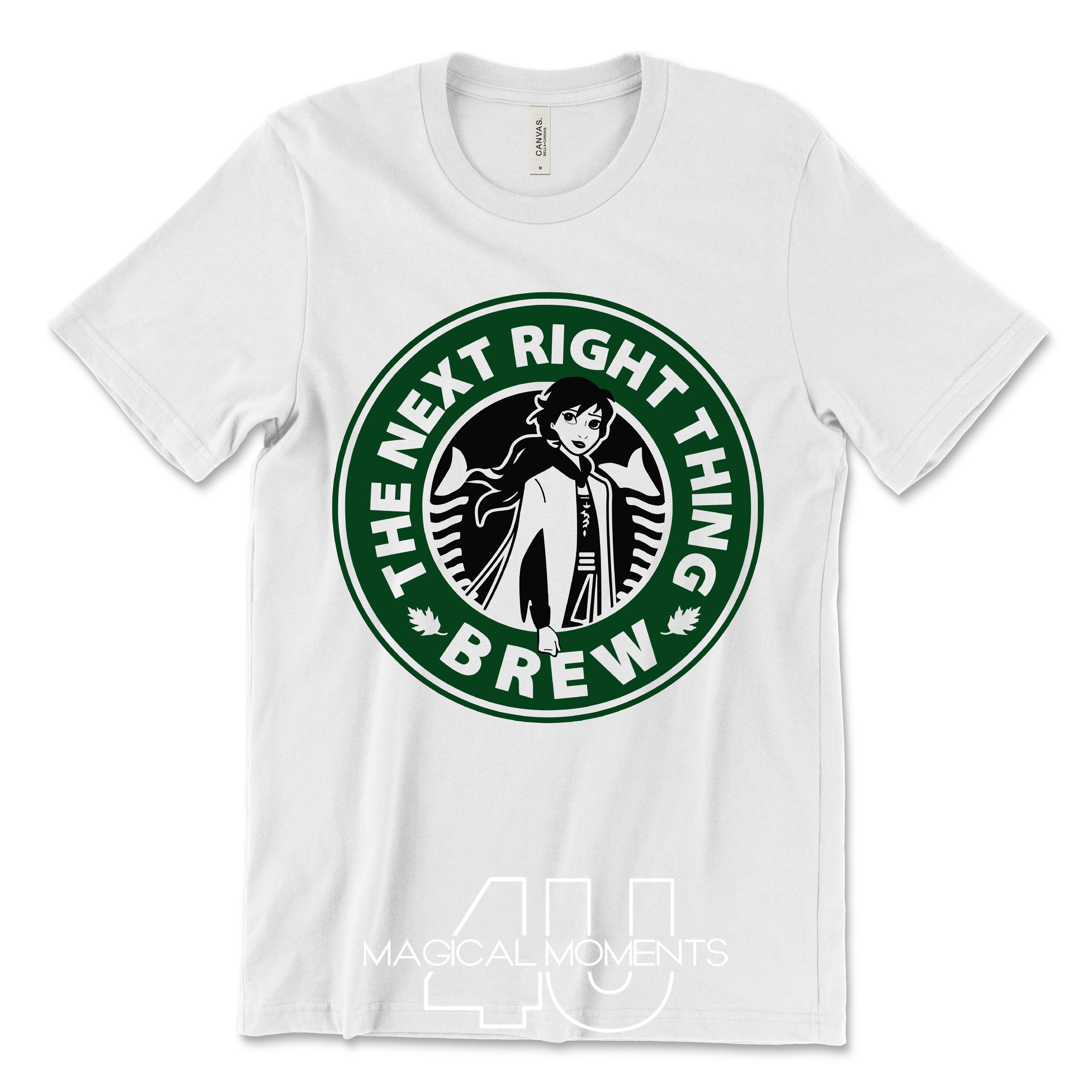 Starbucks Frozen Coffee T-Shirt Design, Anna Coffee Digital Download PNG File