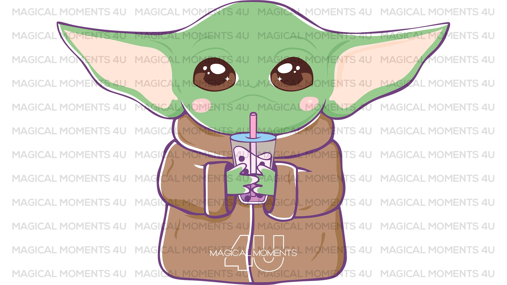 Star Wars Grogu SVG, Baby Yoda Boba SVG File, Digital Download, PNG, JPG, DXF